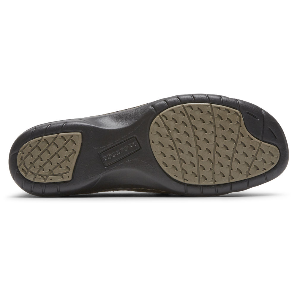 Slip-Ons Rockport Mujer Mexico - Cobb Hill Paulette Marrom - JKTEI0756